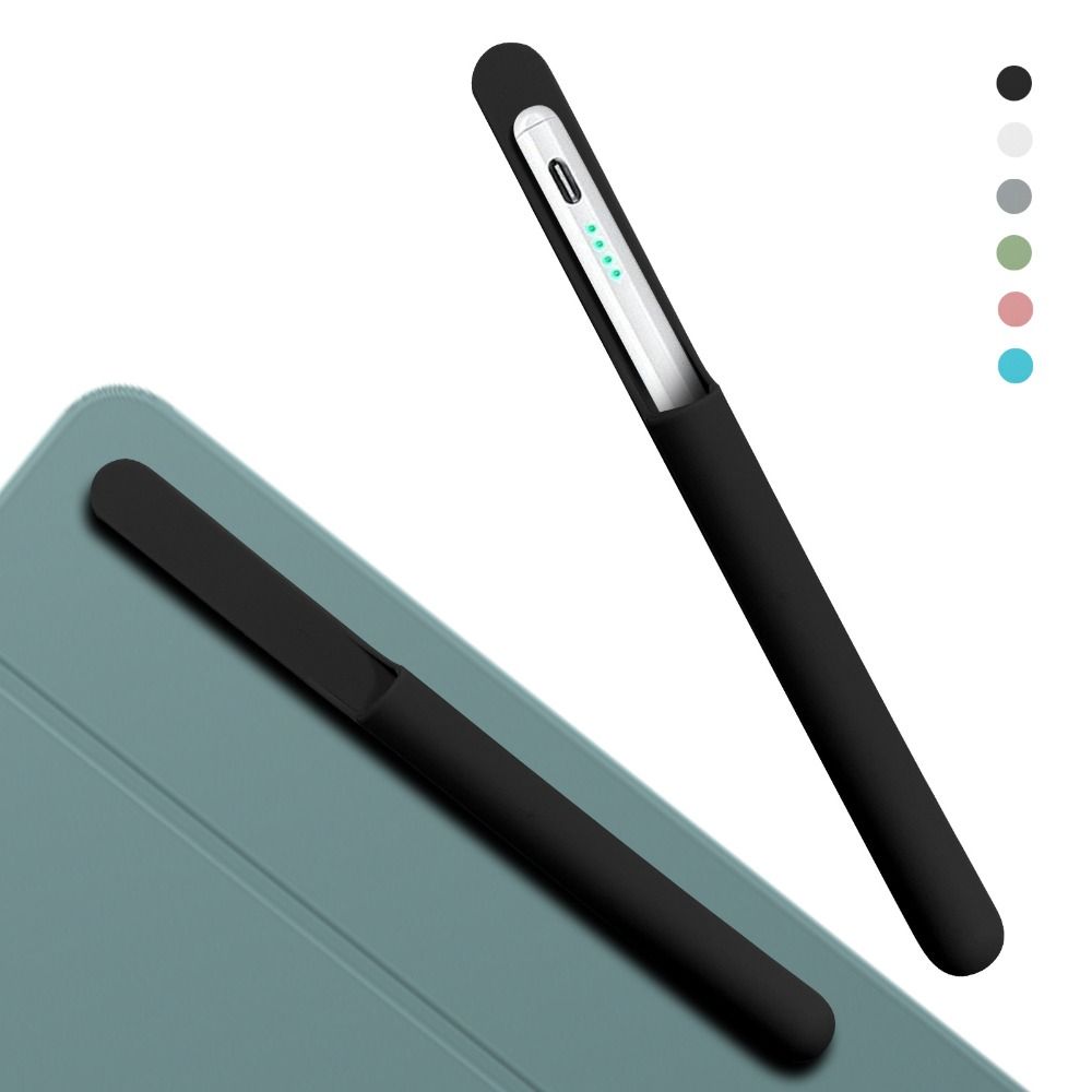 Tablet Accessories For Kids - New Silicone Pencil Holder Self-Adhesive Flexible