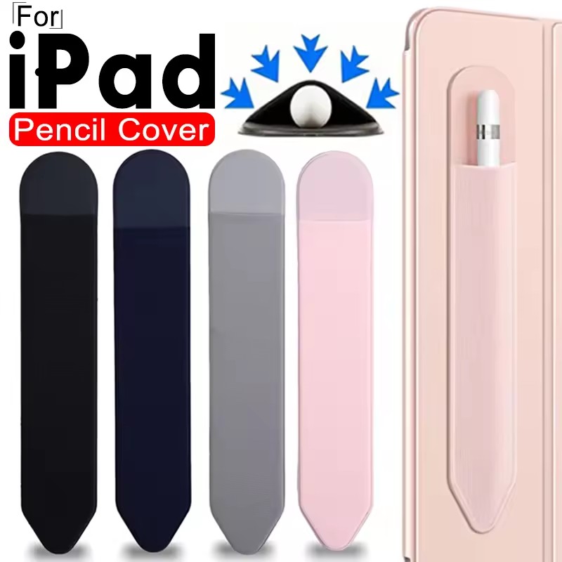 Tablet Accessories For Kids - Adhesive Stylus Pen Holder Sleeve for
