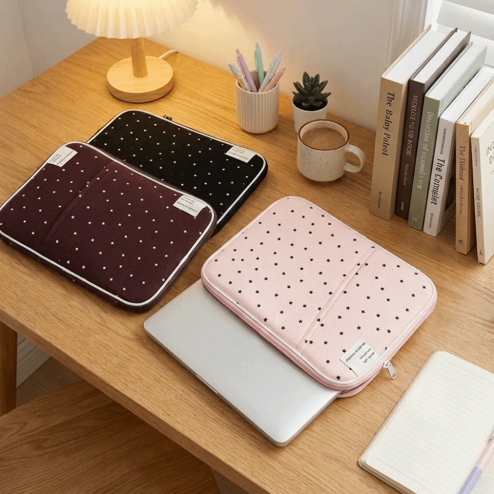Tablet Sleeves & Cases Ipad Accessories - Corduroy Star Printed Laptop Sleeve Bag