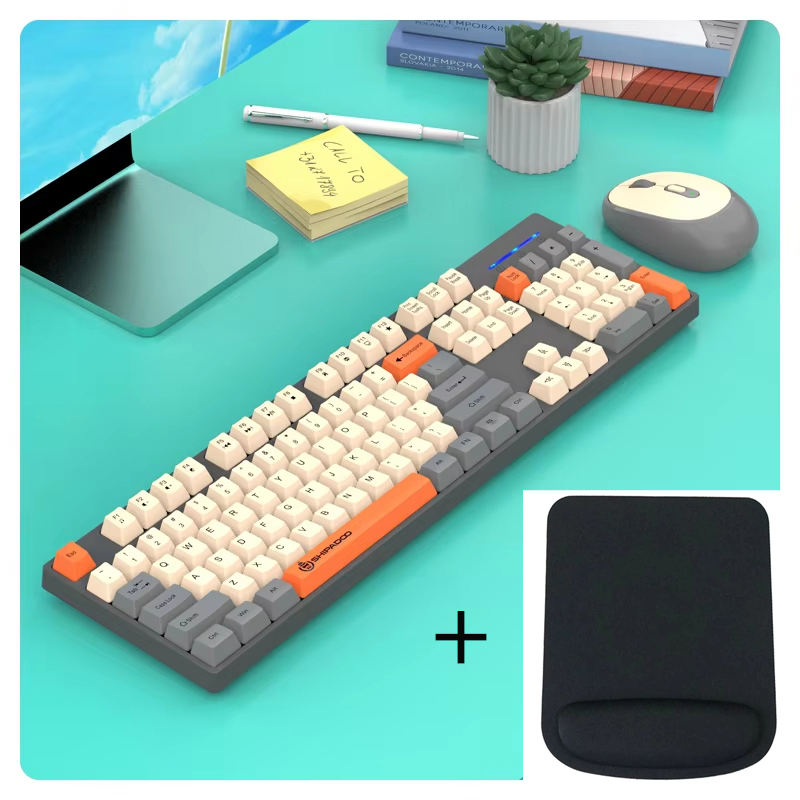 Officeworks Tablet Accessories - Shipadoo Wireless Gaming Keyboard and Mouse