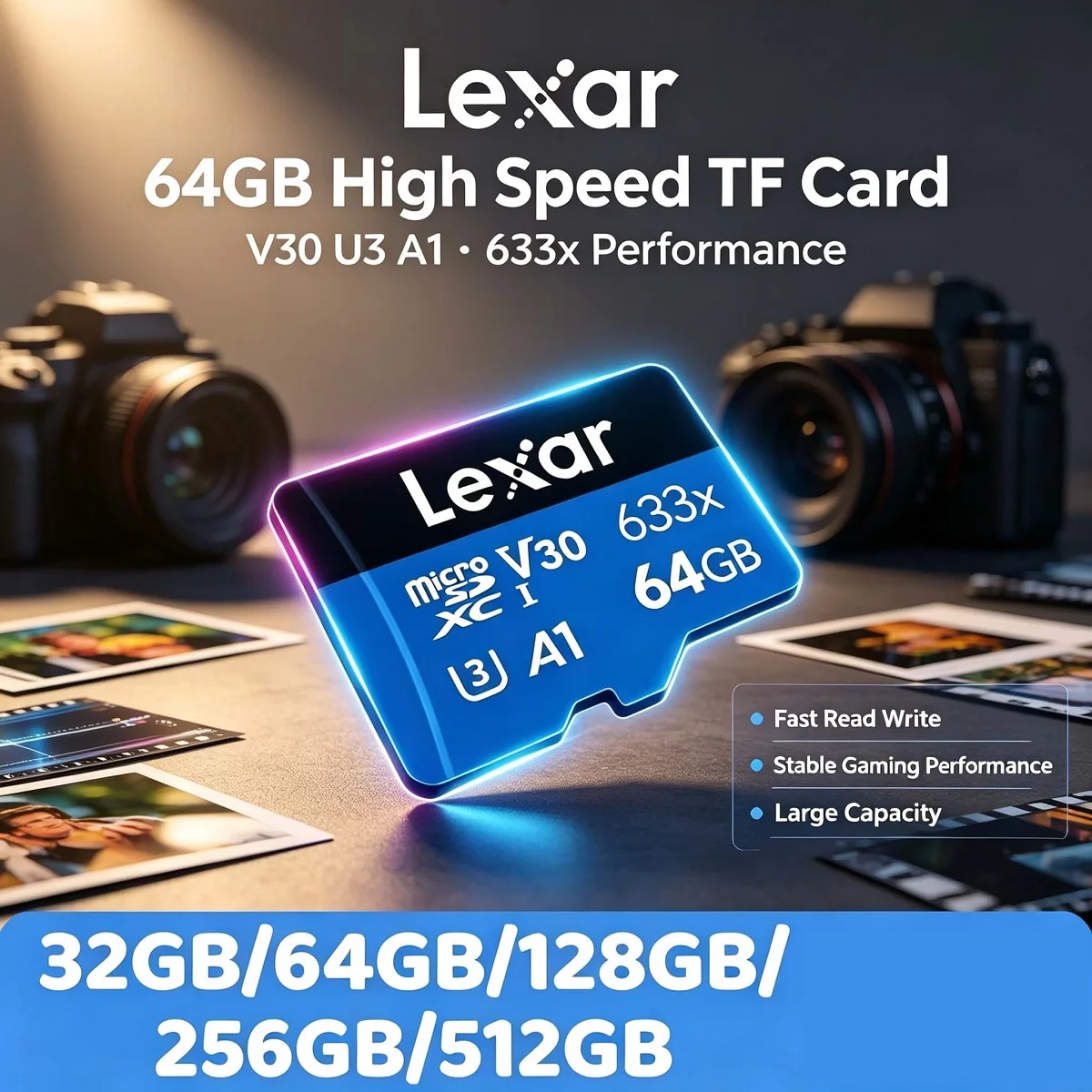 Microsd Card Tablet - Lexar 633x Original Micro SD Card