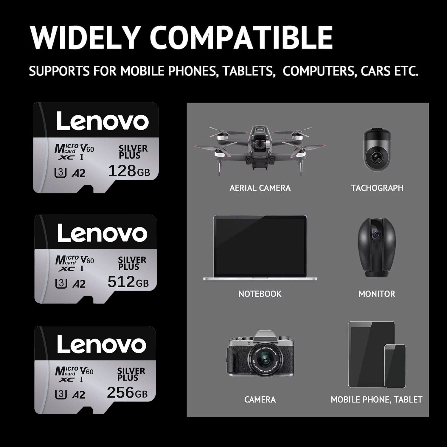 Lenovo 512GB High Speed Micro  - огляд і ціна Microsd Card Tablet