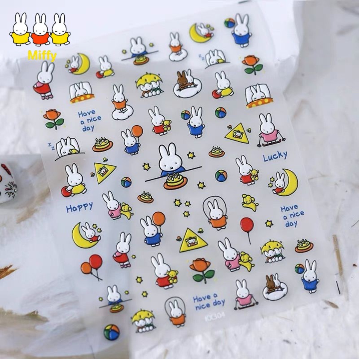 Kawaii Miffy Rabbit Stickers C - огляд і ціна Fire Tablet Accessories