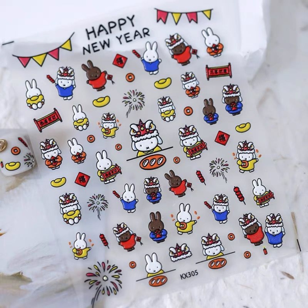 Kawaii Miffy Rabbit Stickers C - огляд і ціна Fire Tablet Accessories