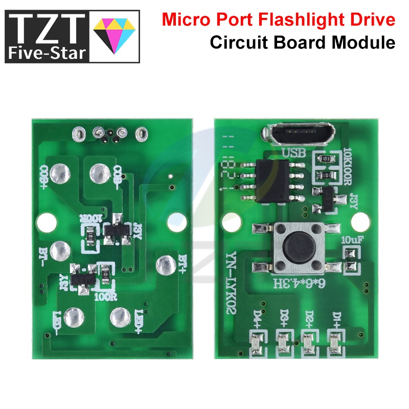 1/5PCS Flashlight Driver Board - огляд і ціна Tablet Accessories For Reading