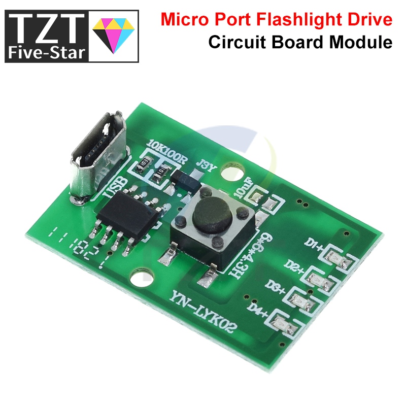 1/5PCS Flashlight Driver Board - огляд і ціна Tablet Accessories For Reading