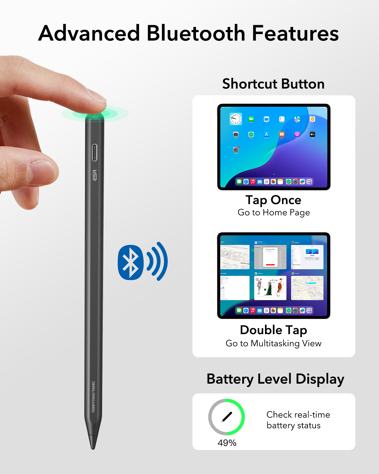 ESR iPad Pencil Compatible wit - огляд і ціна Tablet Accessories For Kids