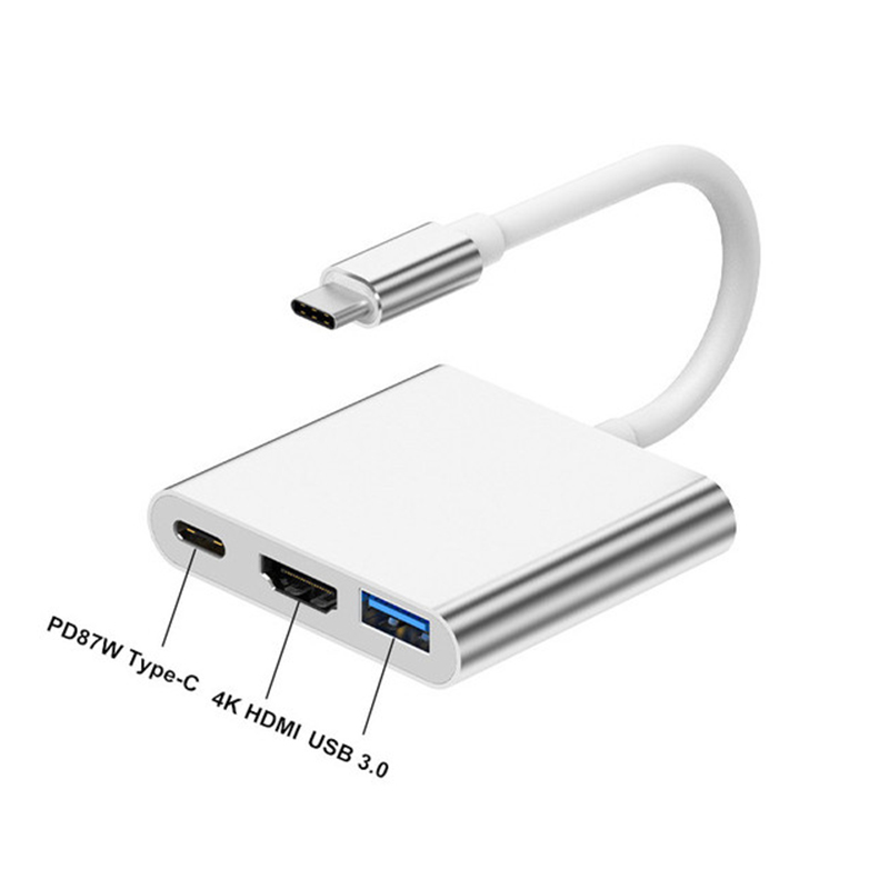 3 in 1 USB Type C Hub to 4K HD - огляд і ціна Tablet Ipad Accessories