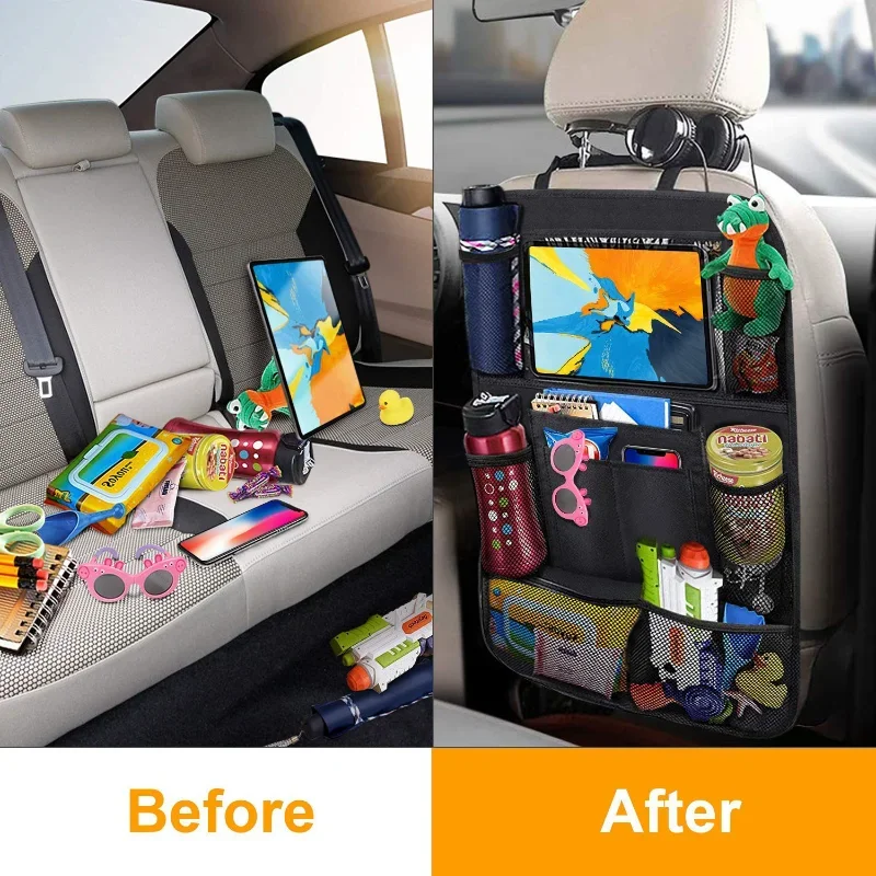 Car Backseat Organizer with To - огляд і ціна Tablet Accessories Bag