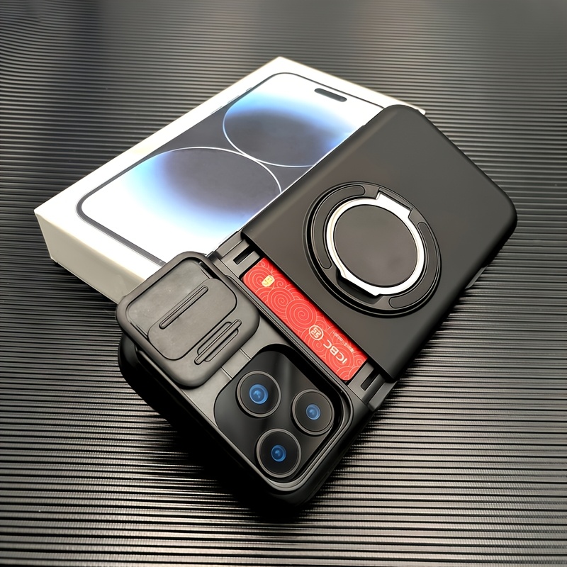 Luxury Armored Sliding Lens Co - огляд і ціна Iphone Tablet Accessories