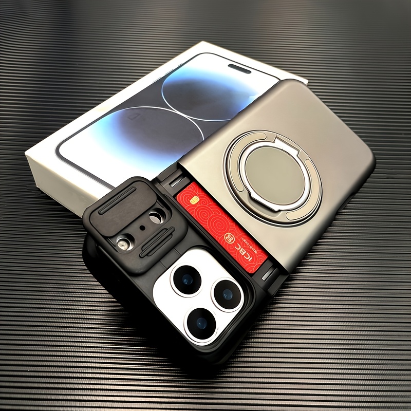 Luxury Armored Sliding Lens Co - огляд і ціна Iphone Tablet Accessories