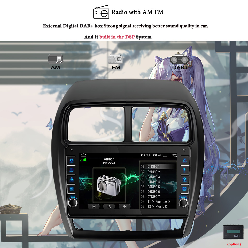 8G+128G Android 14 For Mitsubi - огляд і ціна Tablet Danish Mobile & Accessories Photos