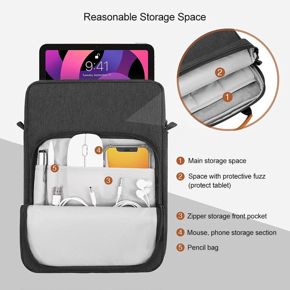Laptop Handbag Cover For Macbo - огляд і ціна Tablet Accessories Bag