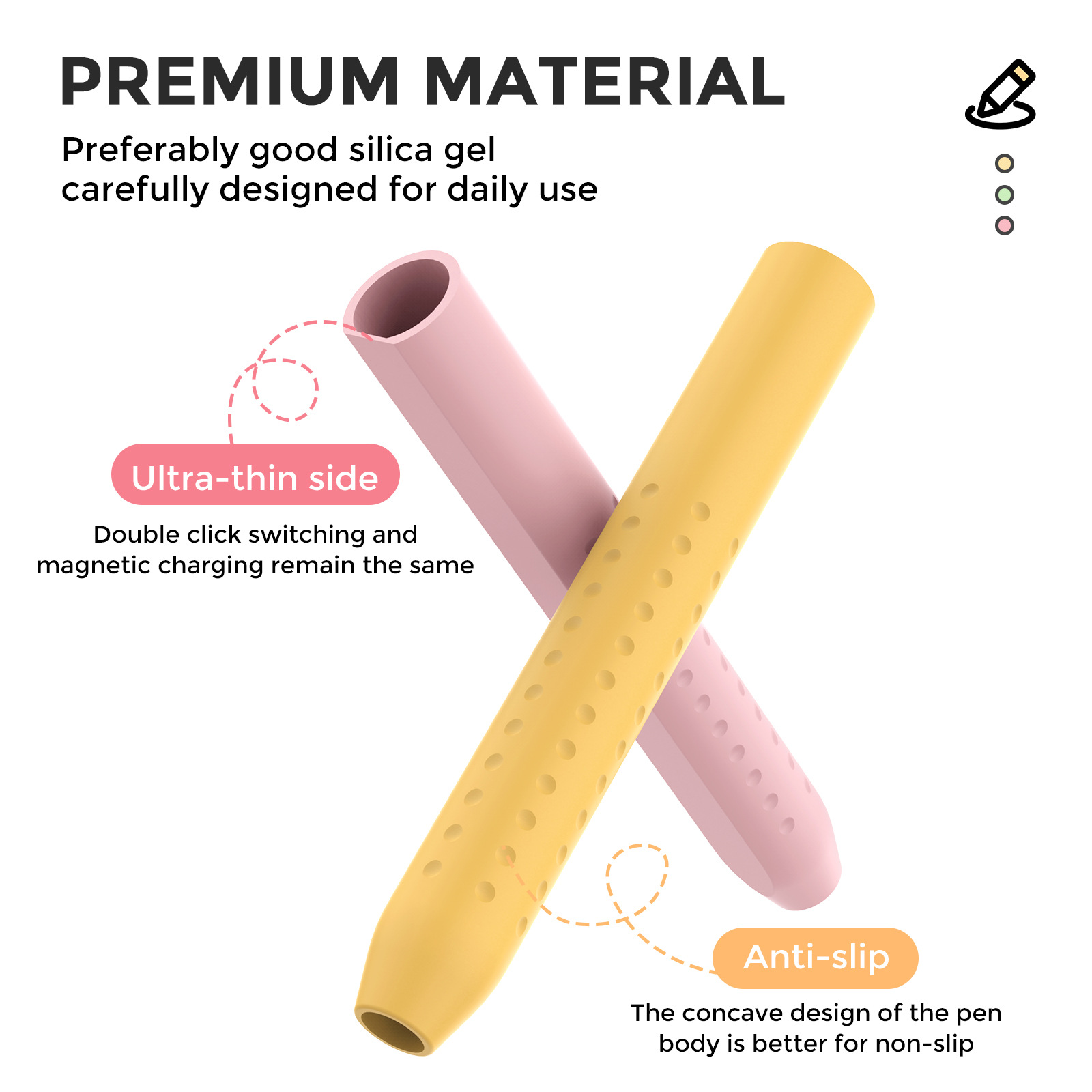 1PC Stylus Cover for Apple Pen - огляд і ціна Tablet Accessories For Kids