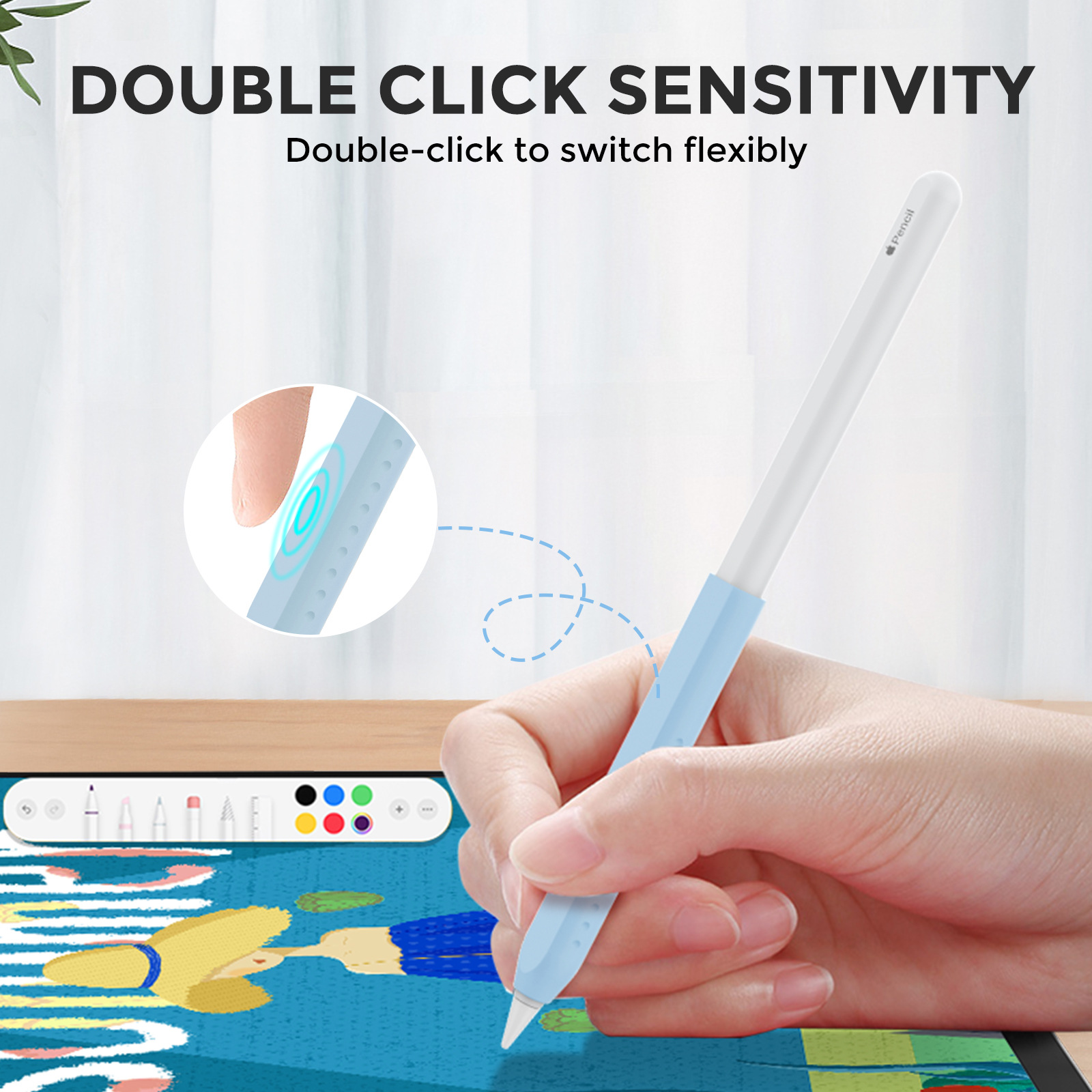 1PC Stylus Cover for Apple Pen - огляд і ціна Tablet Accessories For Kids