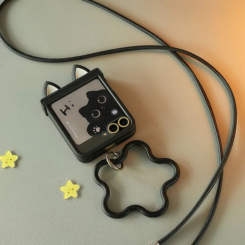 Cute Ears Hinge Phone Case For - огляд і ціна Motorola Tablet Accessories
