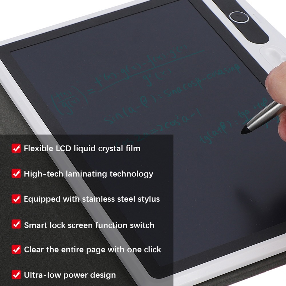 Black LCD Writing Tablet Small - огляд і ціна Tablet Sleeves & Cases Ipad Accessories
