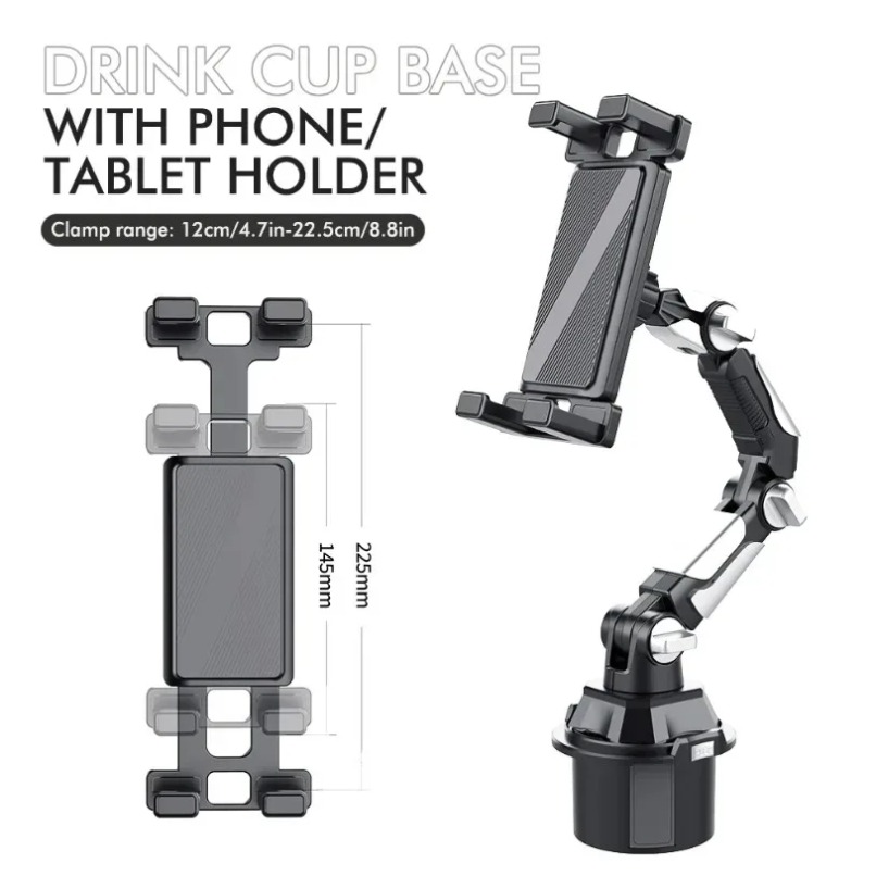 Car Cup Holder Phone Tablet Mo - огляд і ціна Iphone Tablet Accessories