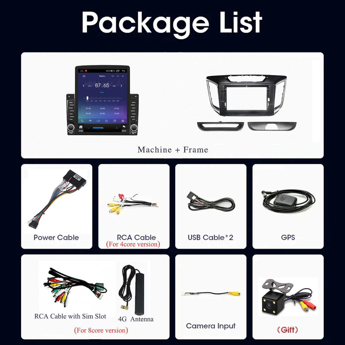 8G+128G Android 14 For Hyundai - огляд і ціна Tablet Danish Mobile & Accessories Photos