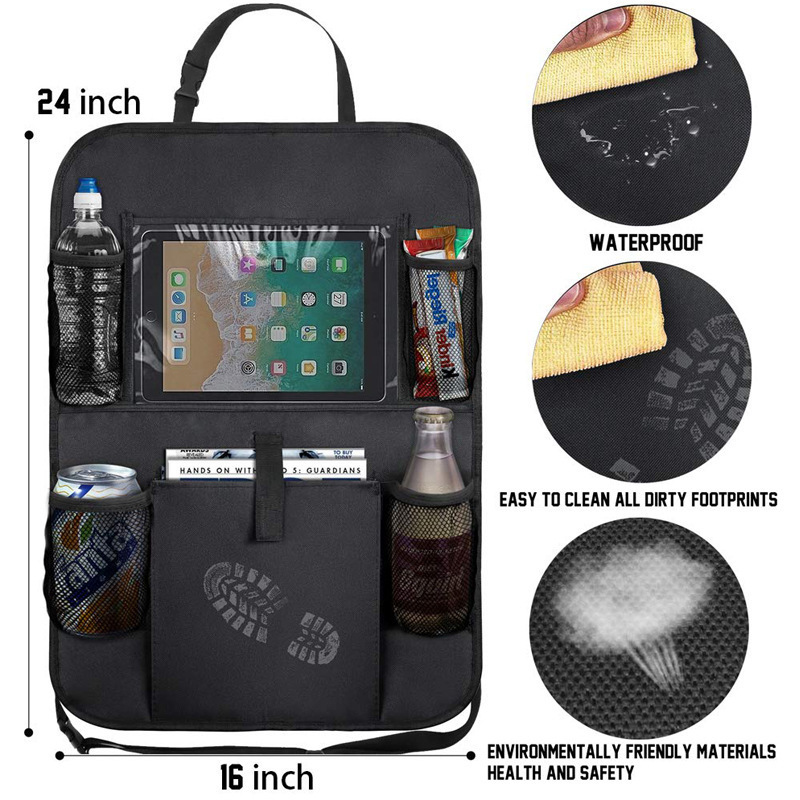 Car Backseat Organizer with To - огляд і ціна Tablet Accessories Bag