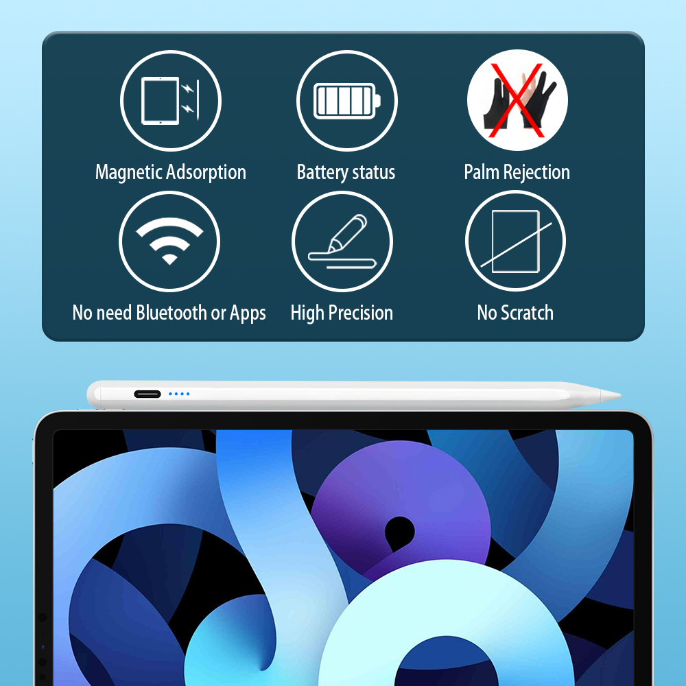 Stylus Pen For 2025 iPad Apple - огляд і ціна Tablet Accessories For Kids