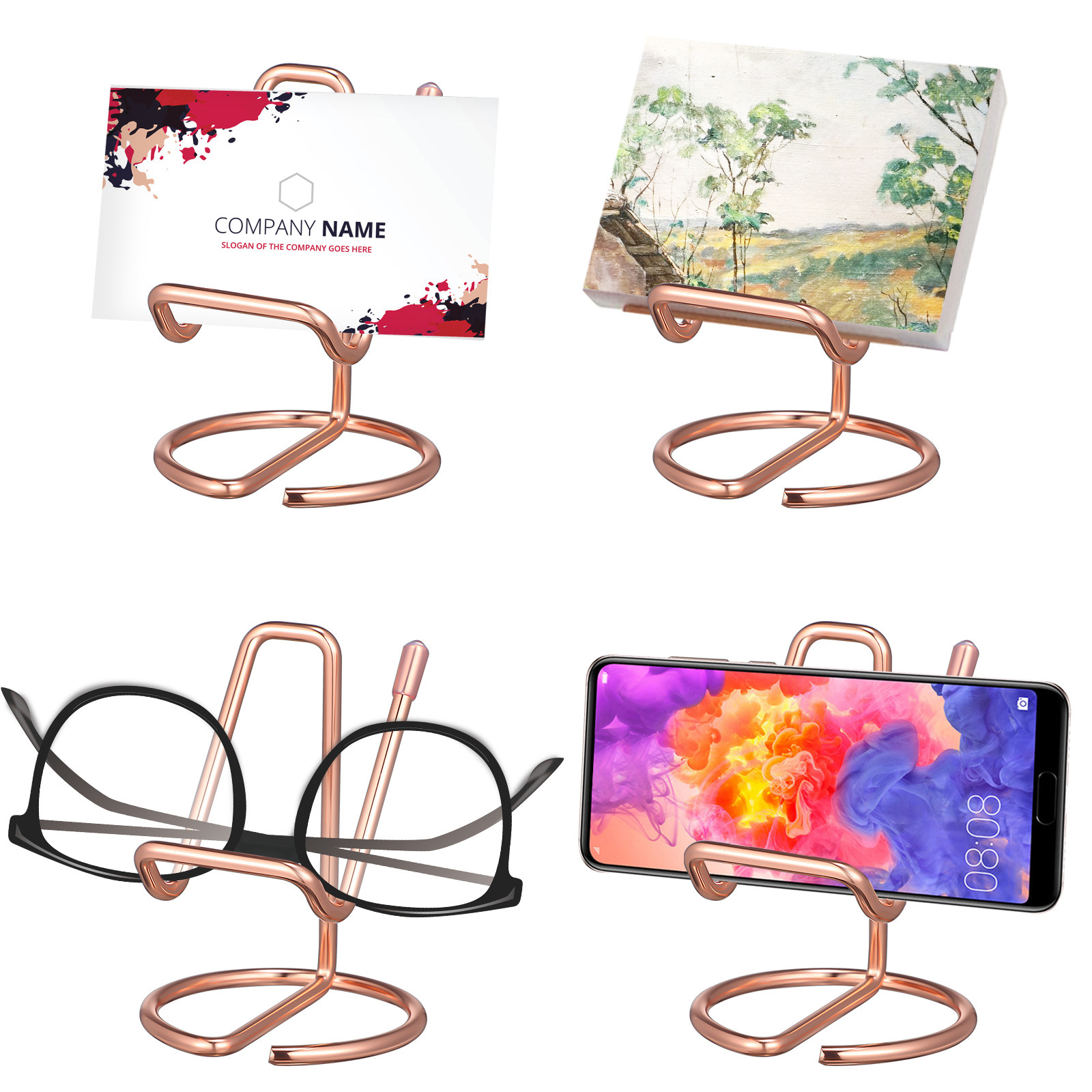 2Pcs Metal Phone Holder Deskto - огляд і ціна Tablet Accessories For Reading