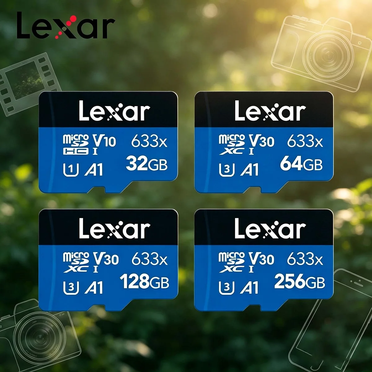 Original Lexar TF Card 633x Mi - огляд і ціна Microsd Card Tablet