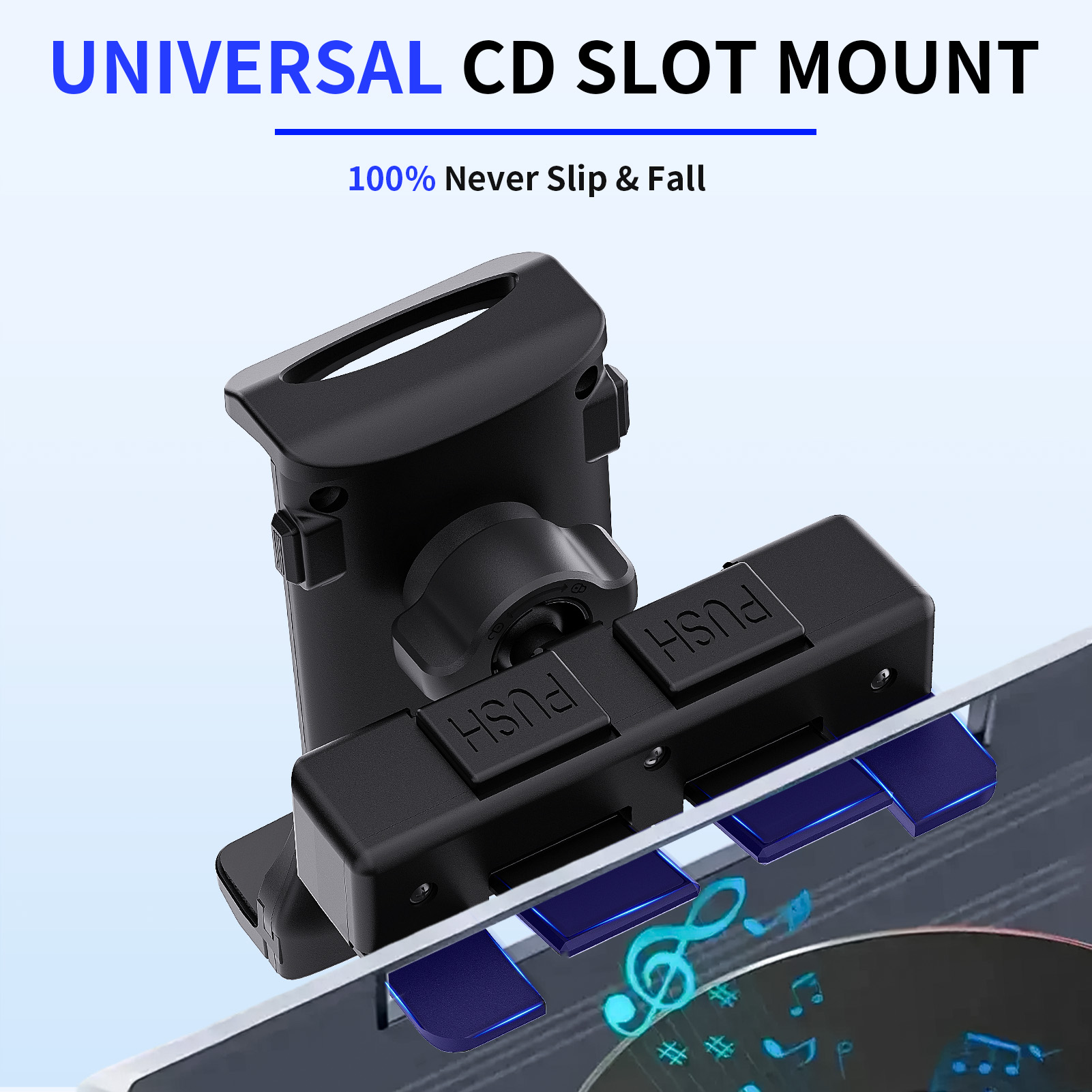 Universal Car Tablet Stand CD  - огляд і ціна Xiaomi Tablet Accessories