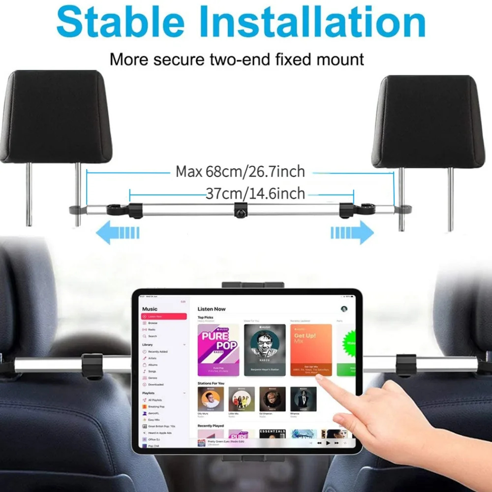 13'' Car Headrest Tablet Mount - огляд і ціна Xiaomi Tablet Accessories