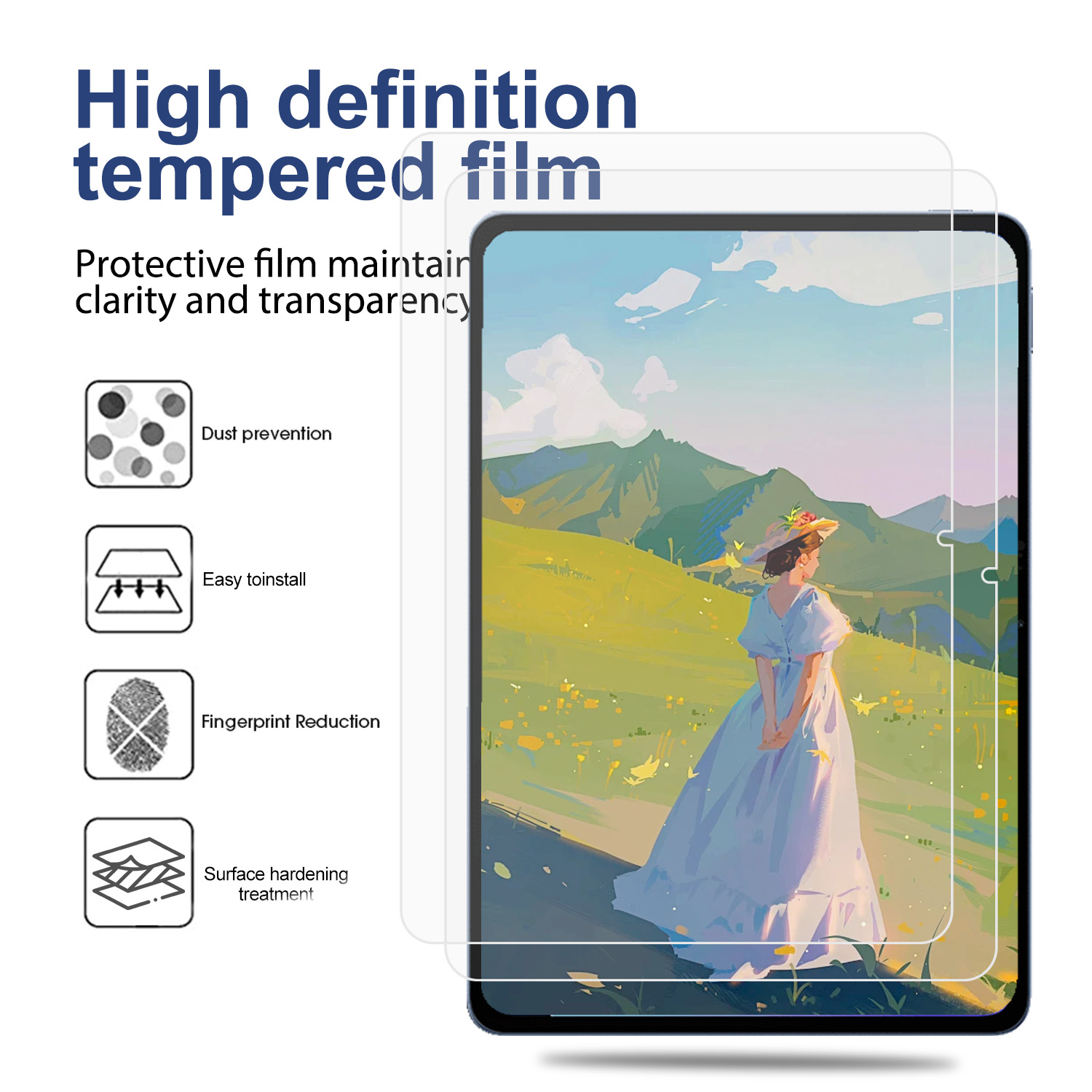 1-3PCS Paper Feel Screen Prote - огляд і ціна Mi Tablet Accessories